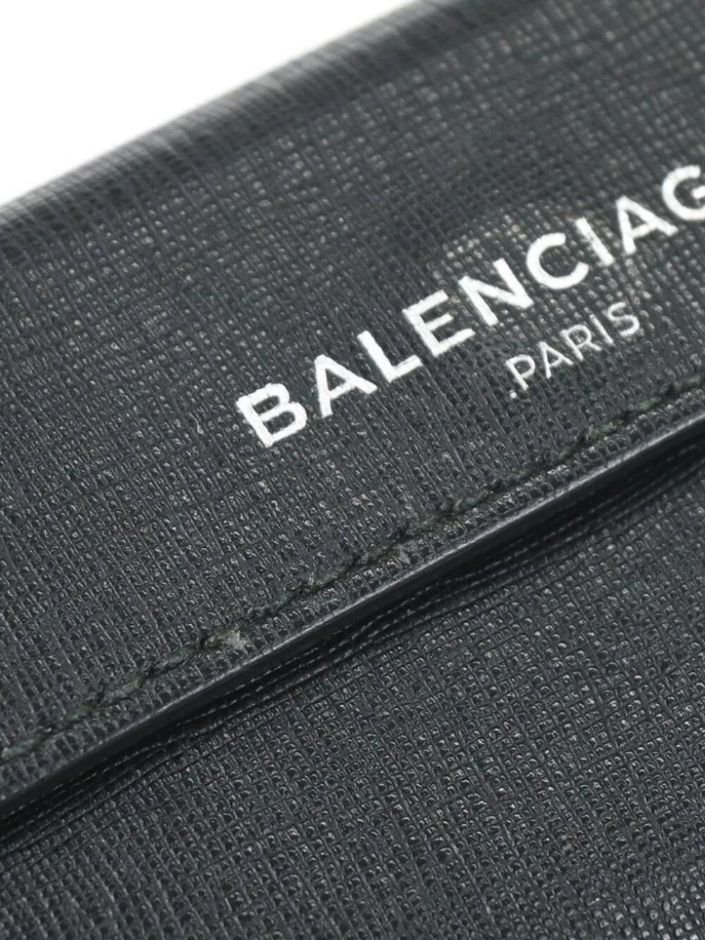 Balenciaga Black Leather Walle - Picture 5 of 15